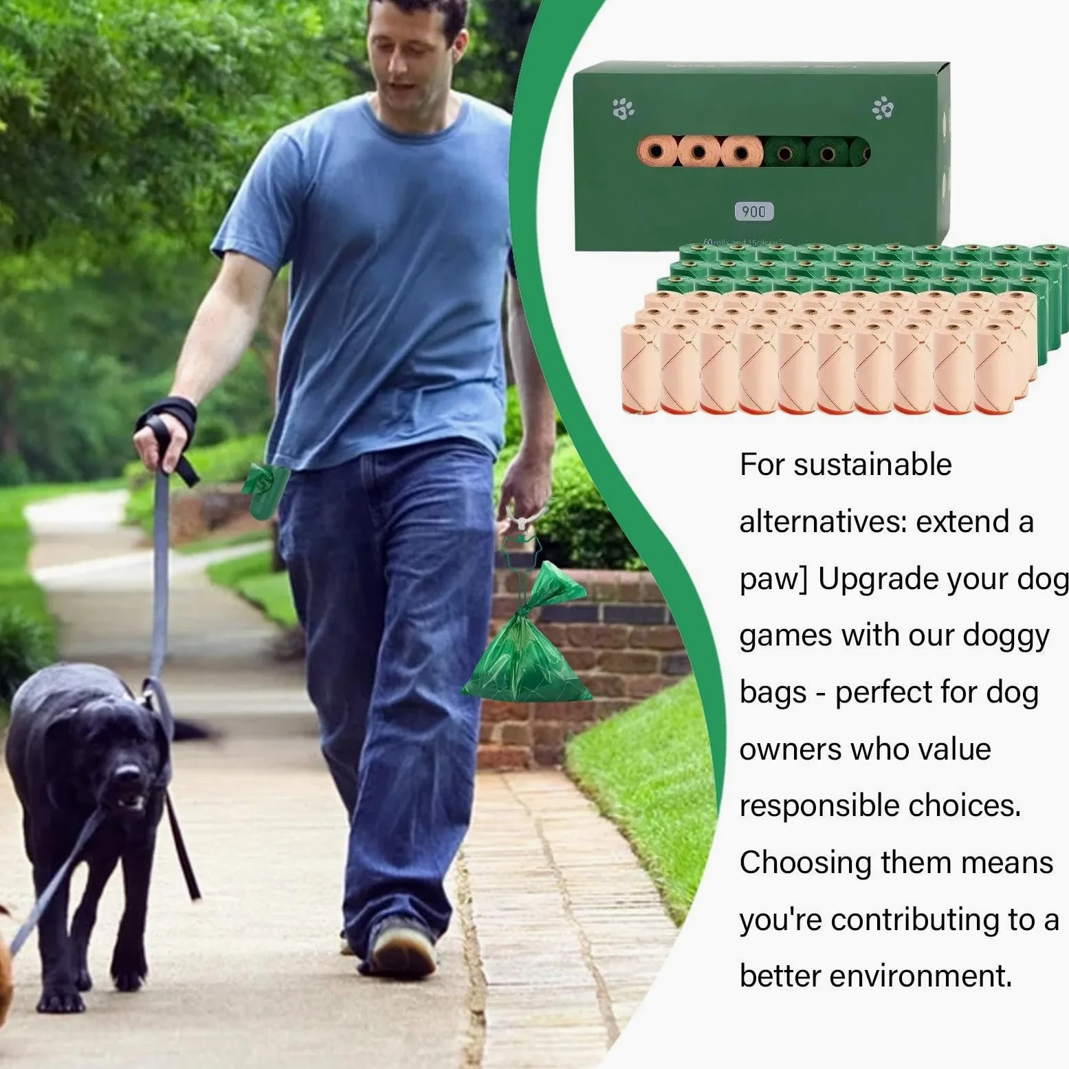 Sacchetti per Cani Distributore, Portasacchetti, Antigoccia, Inodore, | Sacchetti Per Cani Pannolino, Cucciolo, Gatto, Esterno, Viaggio, Passeggiata, Campeggio