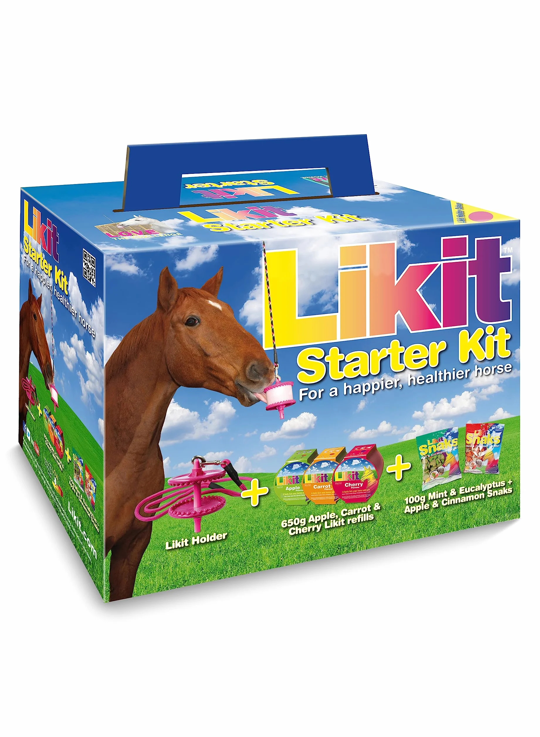 Likit starter kit leccalecca per cavalli Glitter Pink