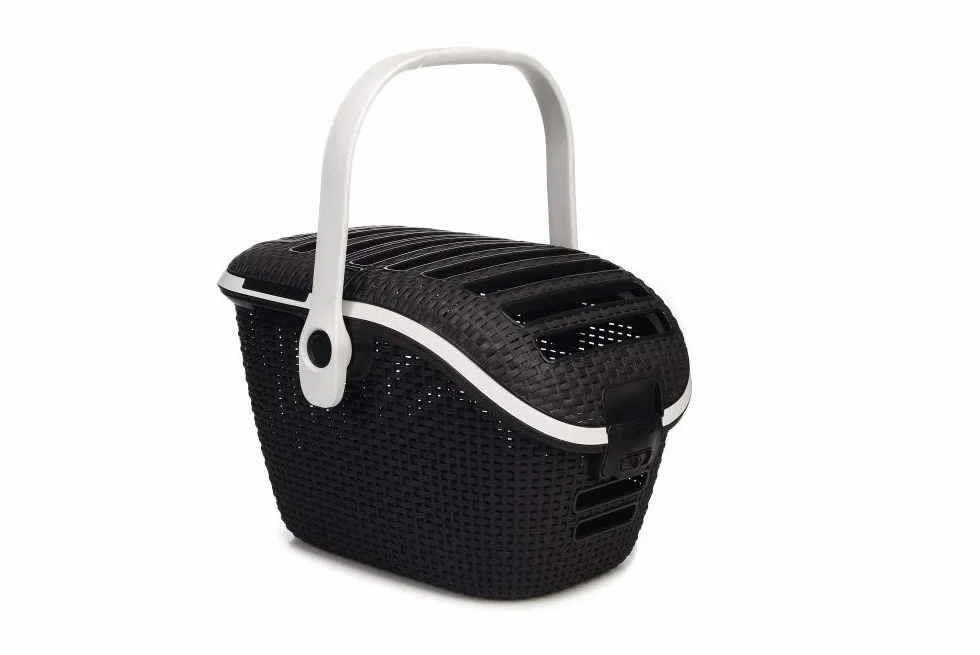 Curver Trasportino per Cani e Gatti, con Maniglia, Antracite, 53X39X33H Antracite