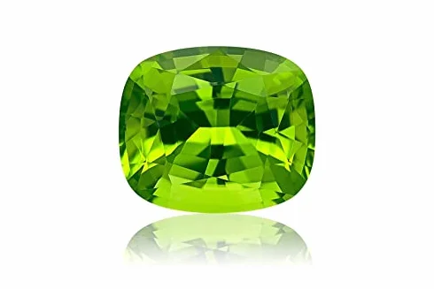 Peridoto naturale non riscaldato certificato 8,00 Ratti 7,25 carati non trattato A++, pietra preziosa sfusa di qualità certificata in laboratorio-B0DKBY7GLG