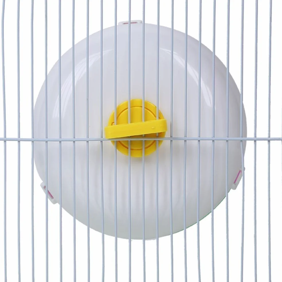 Giocattoli di Plastica Ruota Corsa Esercizio per Criceti(Blu)