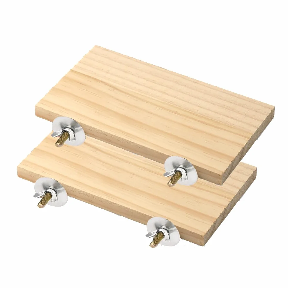 Vibury Piattaforma per Uccelli Stand per Parco Giochi Gabbia Accessori Pappagallo Giocattolo