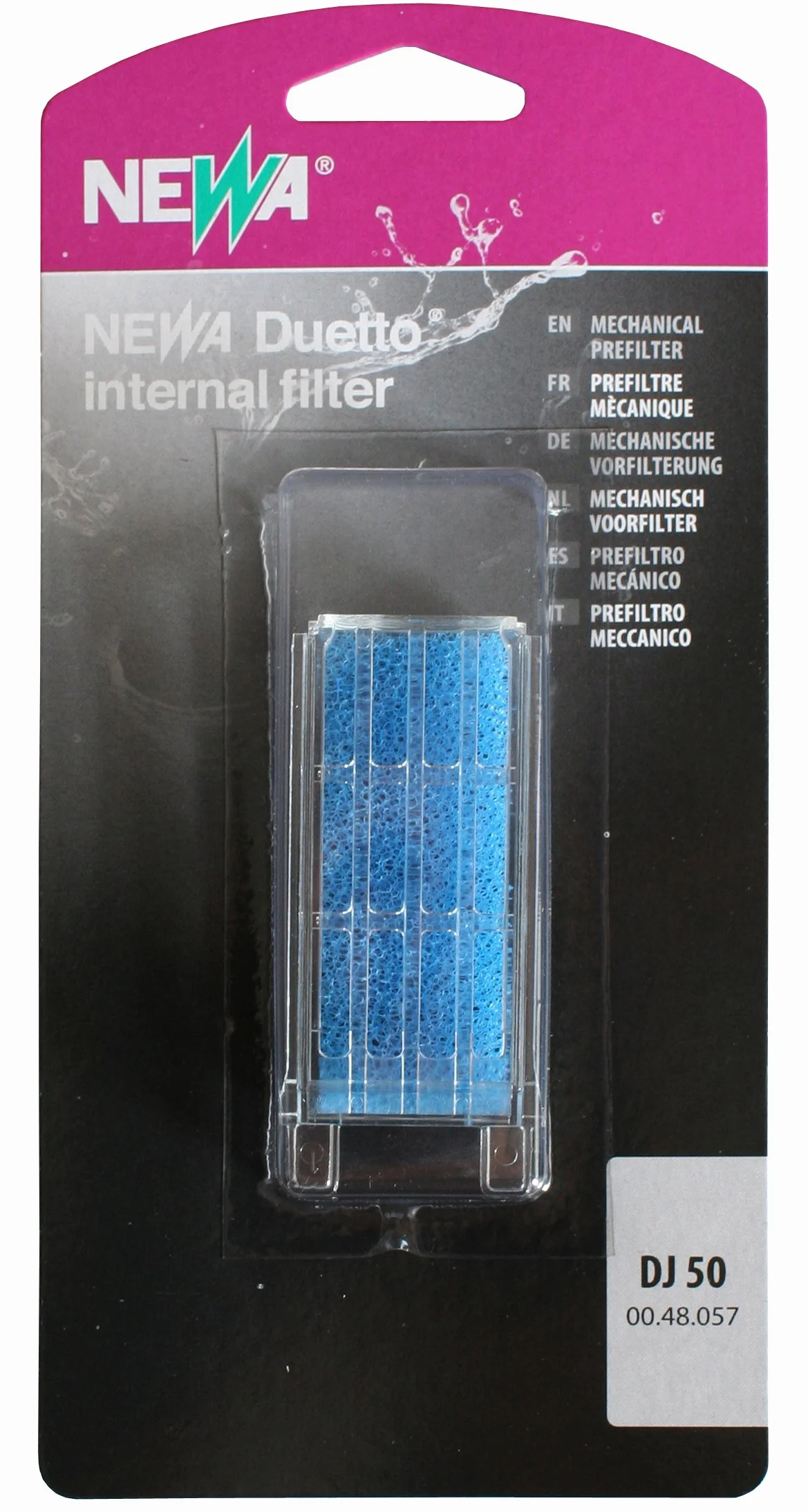 Prefiltro DJ50 Newa per Aquariofilia