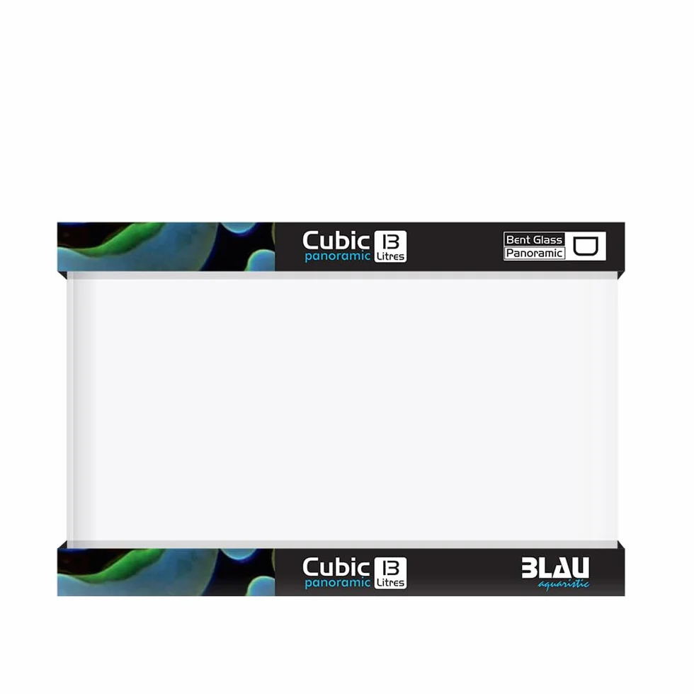 Blau Aquaristic Cubic Panoramic 31X18X24 Cm 13 Litri 3900 g