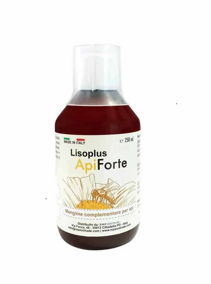 APIFORTE LISOPLUS - 250 ML - ALIMENTO di Origine Naturale per API (MIGLIORA LA COVATA)