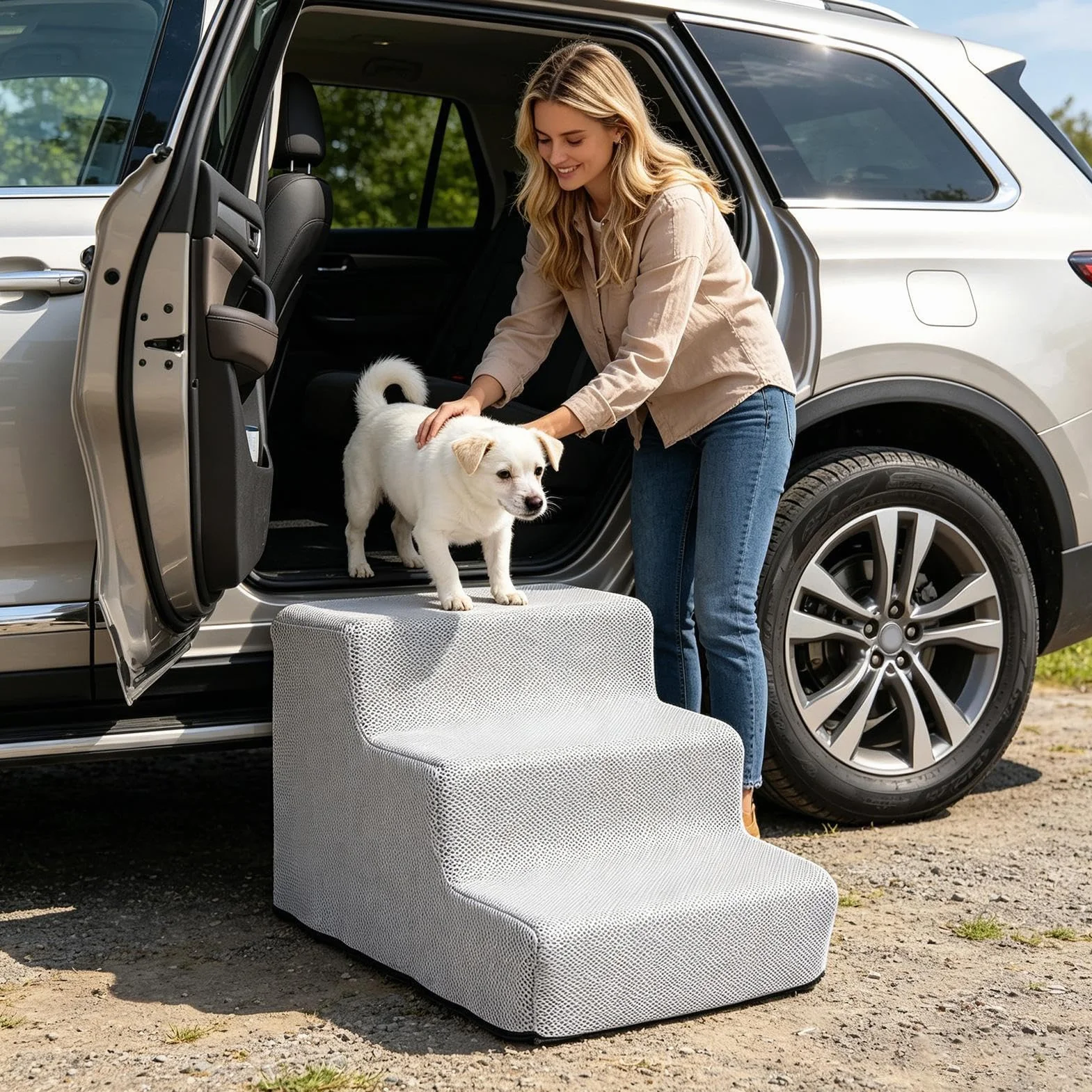 Scale Per Cuccioli - Scaletta Per Cani Lavabile, Rampa Per Gradini Per Animali Domestici, Design Di Supporto Antiscivolo | Gradini Sicuri Per Gatti Per Genitori Di Animali Domestici Amanti Degli Anima
