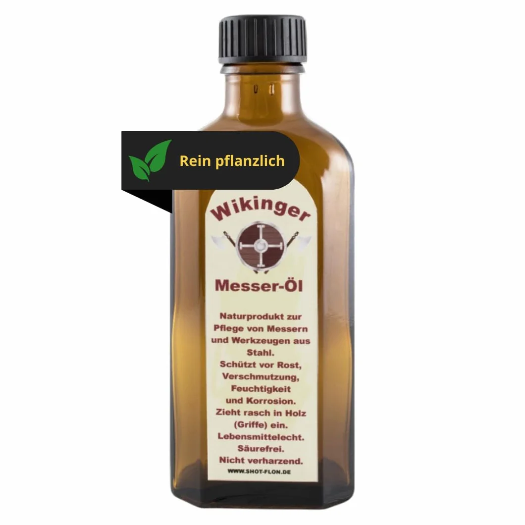 Olio per coltelli vichingo 100 ml olio di camelia per alimenti protezione ruggine corrosione