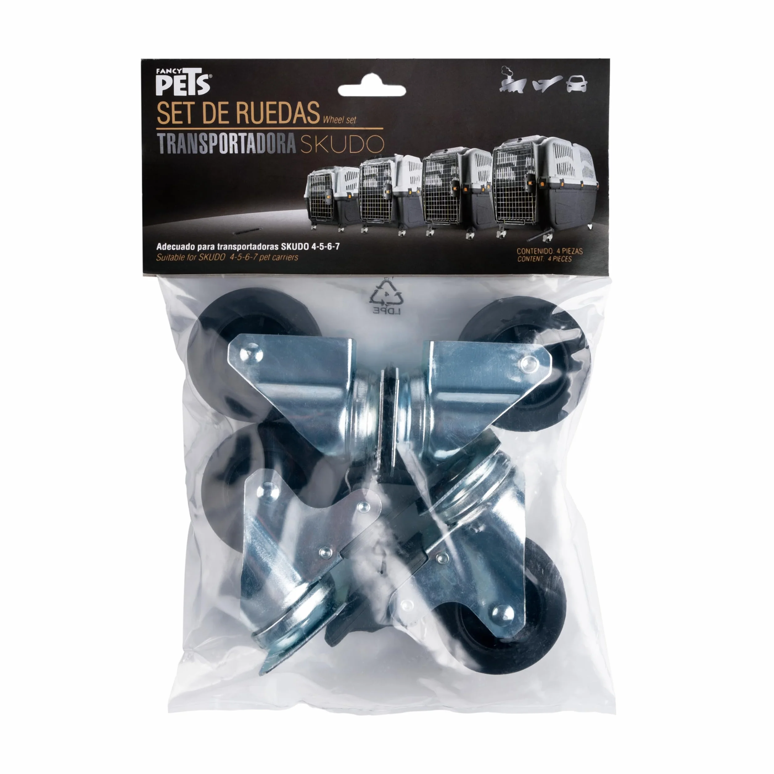 Nobby 72130, Set ruote per "Skudo IATA 4-6", Set 4 pezzi