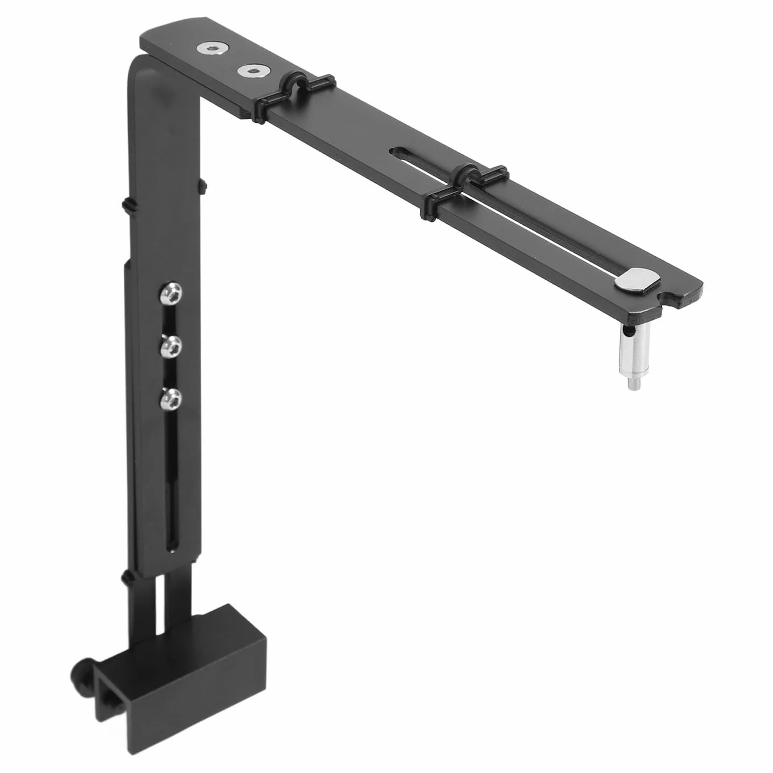 Supporto per Lampada Acquario, Staffa di Montaggio Universale in Nero per Illuminazione Vasca dei Pesci, Supporto Regolabile per Luci
