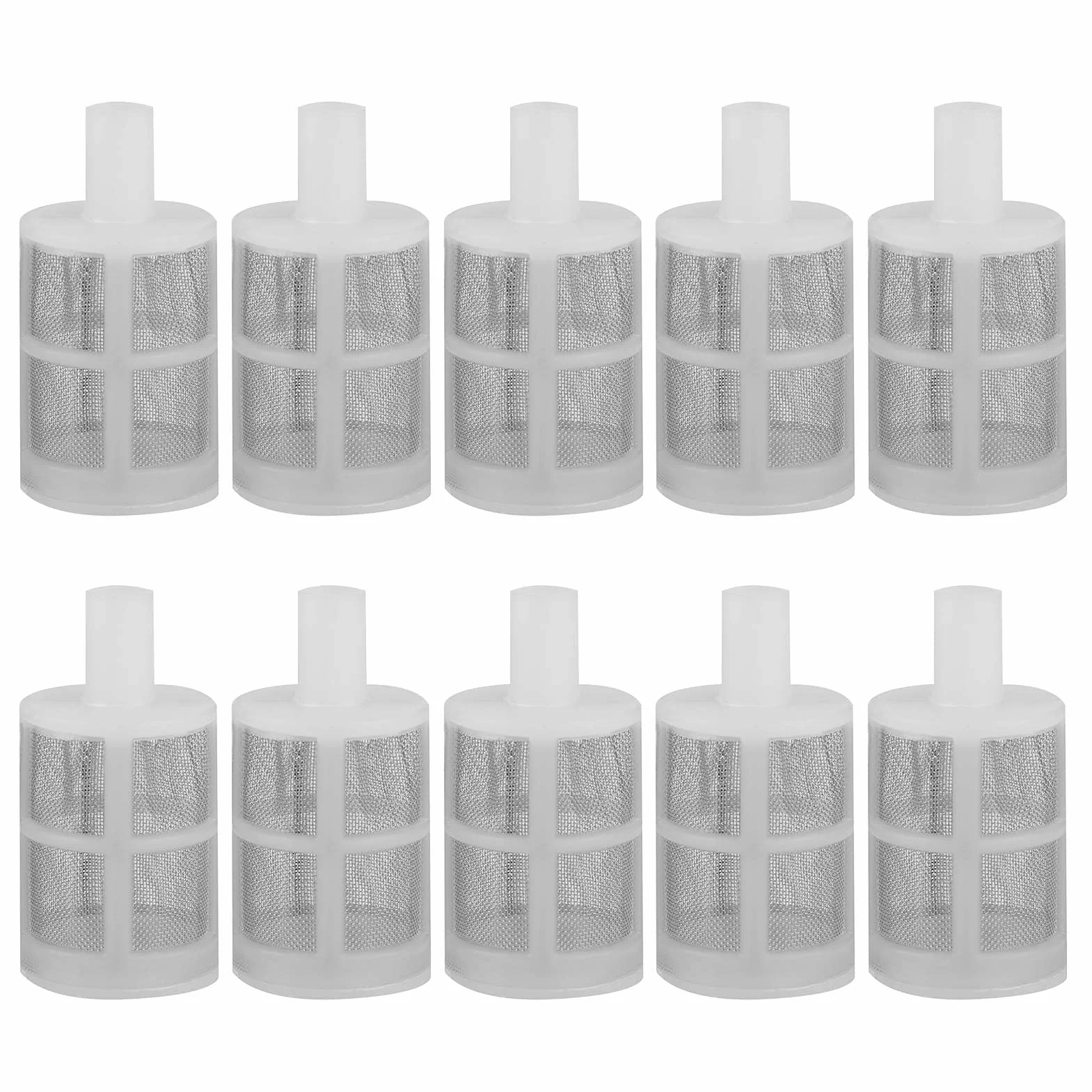 10Pcs Fish Tank Pompa Acqua Filtro Pompa Acqua Tubo Netto Pompa Acqua Filtro Netto Spruzzatore Filtro per 7mm o 10mm Tubo