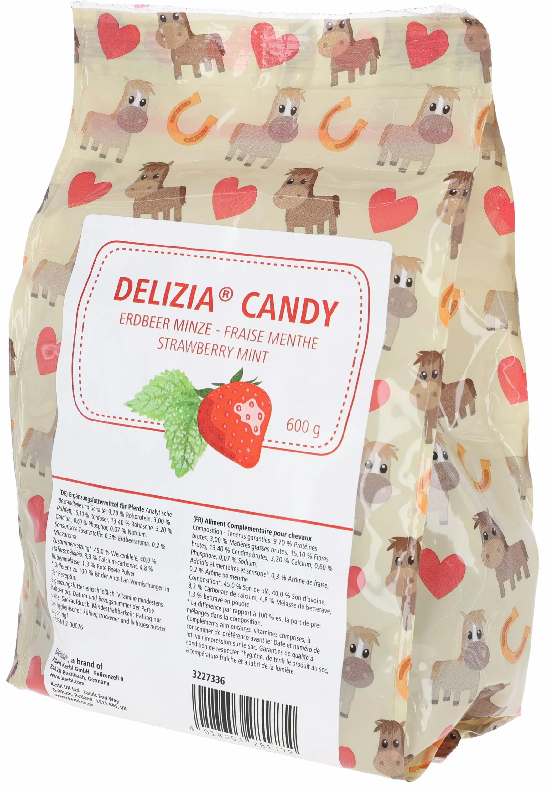 Delizia Candy fragola/menta 600 g