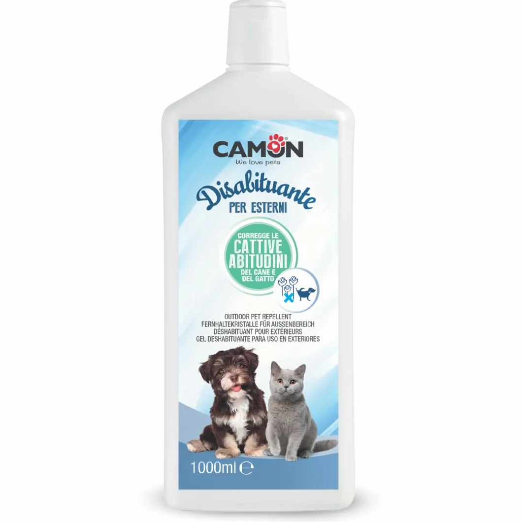 Camon S.p.A. - Disabituante per esterni 1000 ml repellente cani e gatti