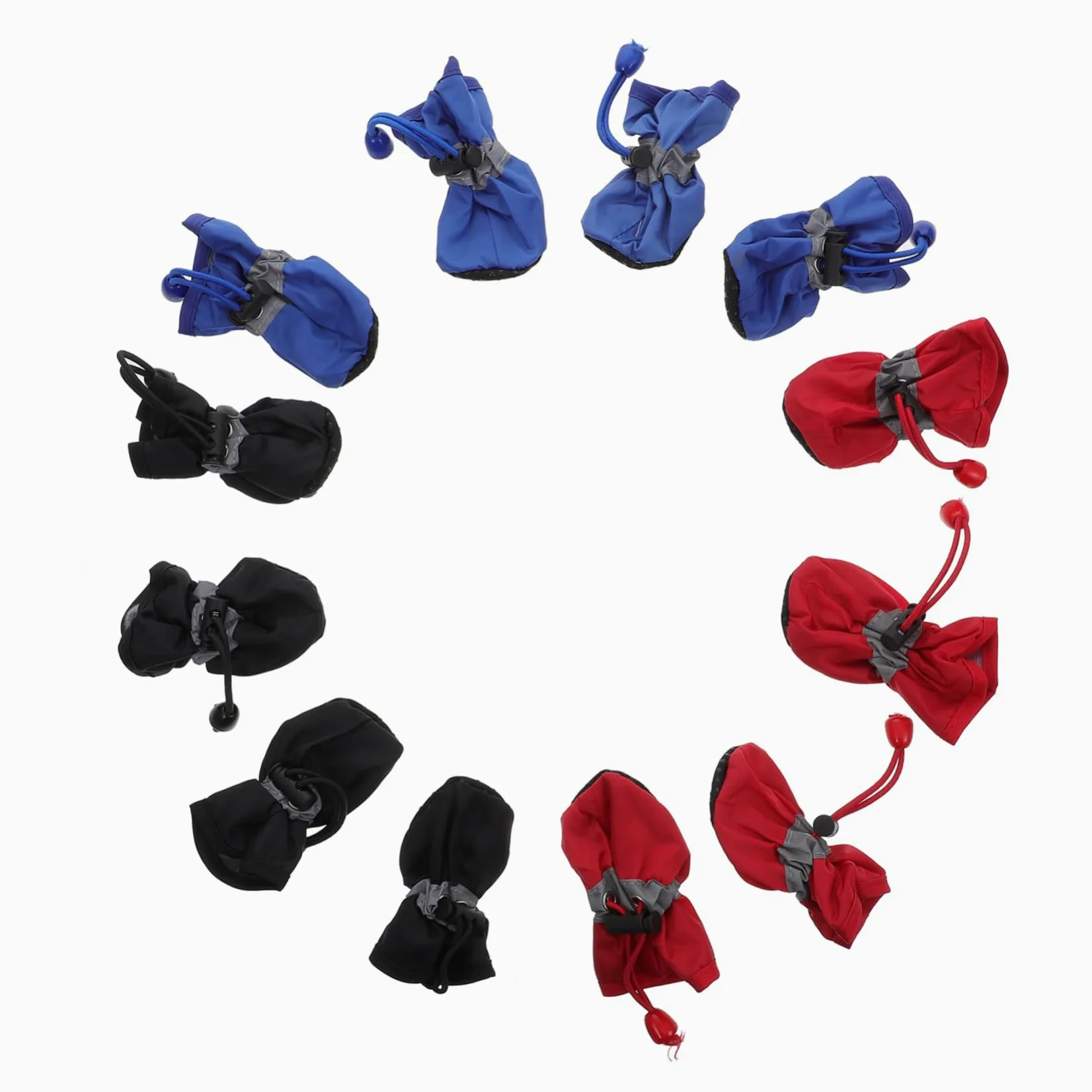 ABOOFAN 9 Set di Stivali da Pioggia per Cani Resistenti Allacqua per Esterni Facili da Indossare