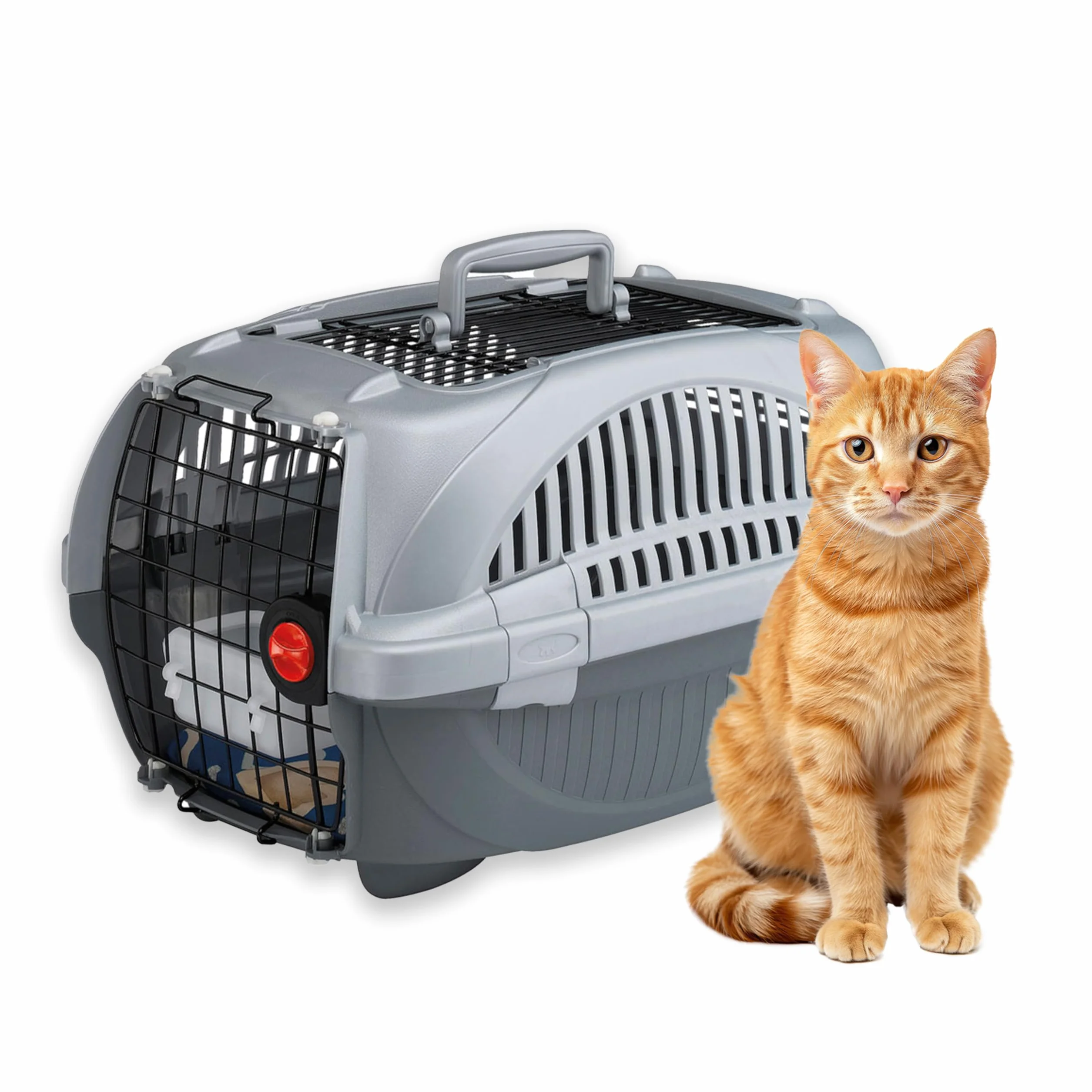 Ferplast Trasportino cani gatti viaggio tetto apribile Ferplast ATLAS DELUXE OPEN