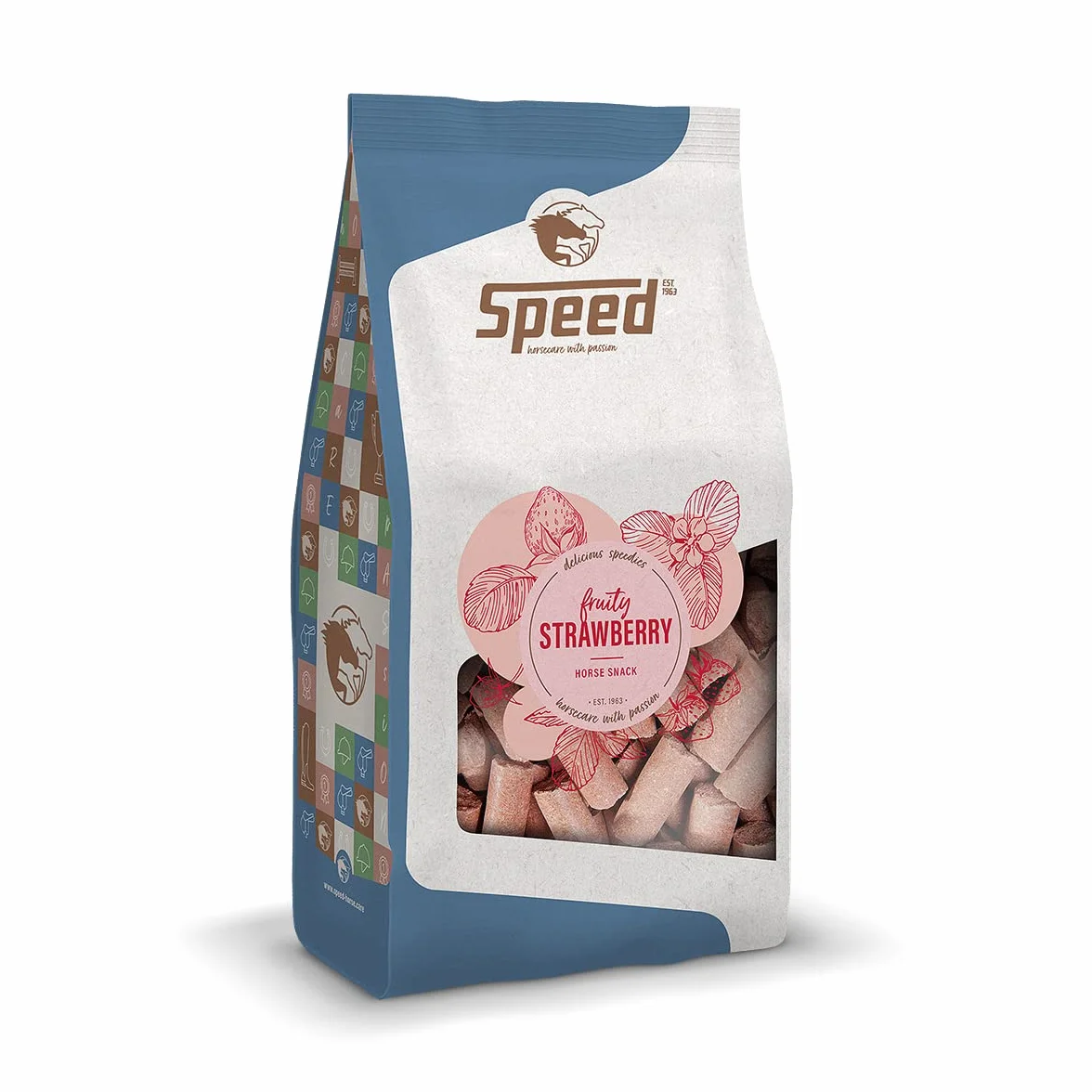 Speed Delicious speedies Strawberry snack fruttato per cavalli 1 kg