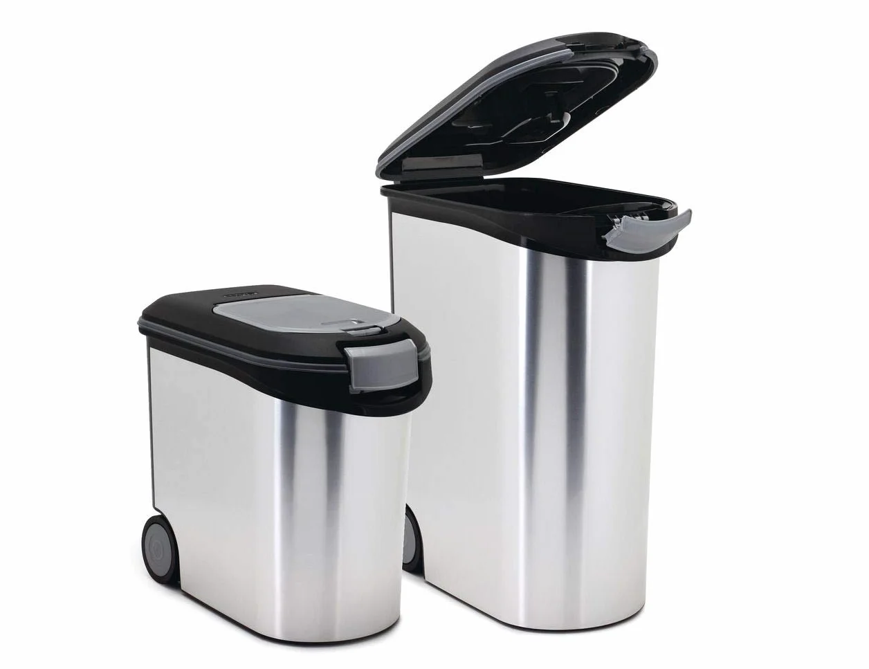 CURVER CONTENITORE PER ALIMENTI K&BZ Metallizzato 20KG 54L