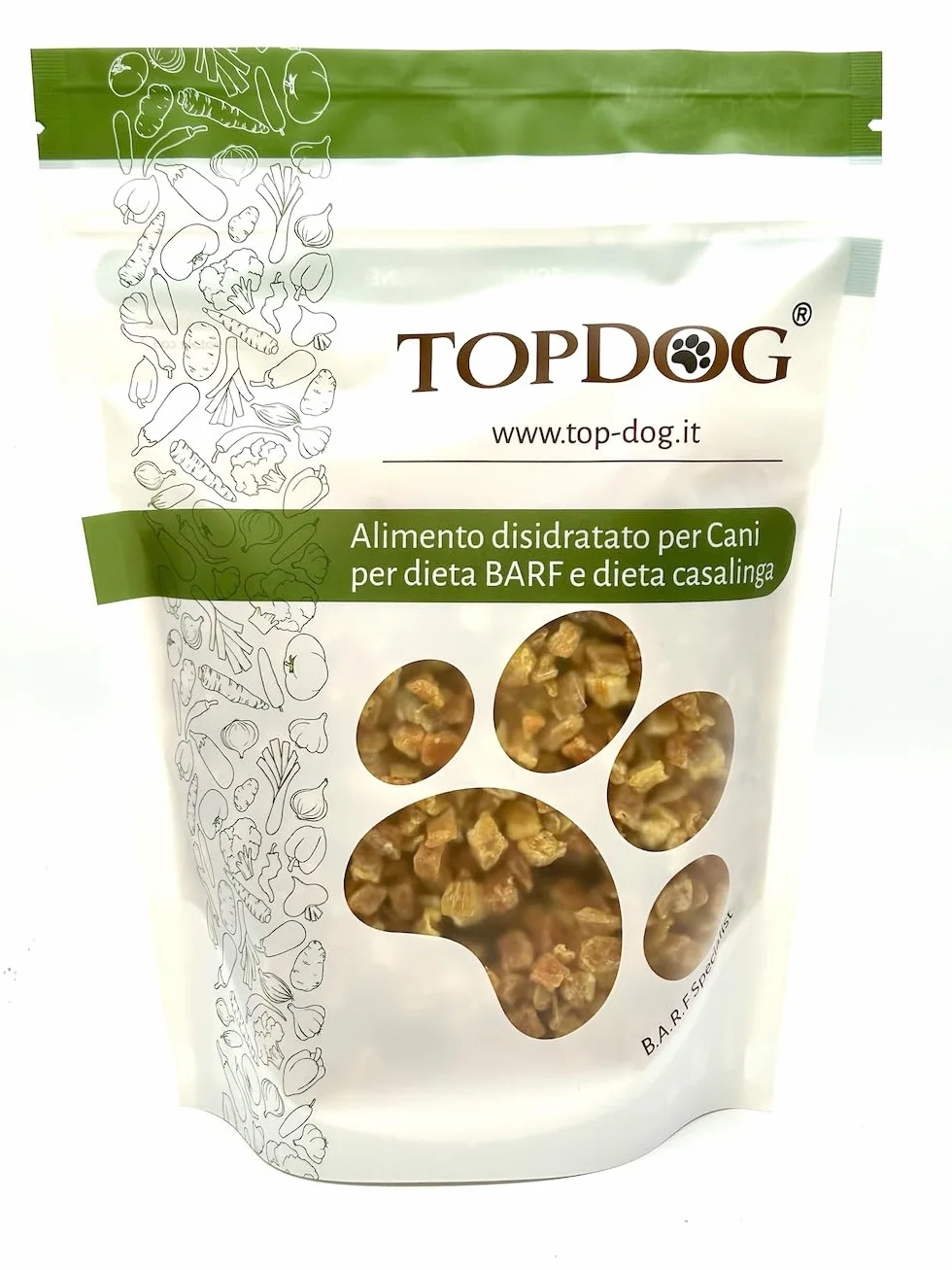 Patate Dolci Disidratate per Cani TOPDOG® – Alimento Complementare per Dieta BARF e Casalinga