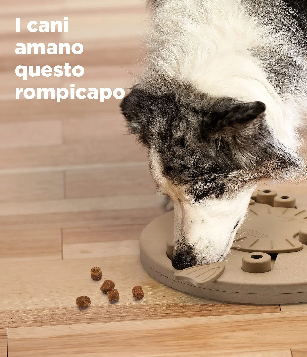 Nina Ottosson di Outward Hound Dog Worker - gioco rompicapo interattivo per cani - erogatore di ricompense - marrone chiaro