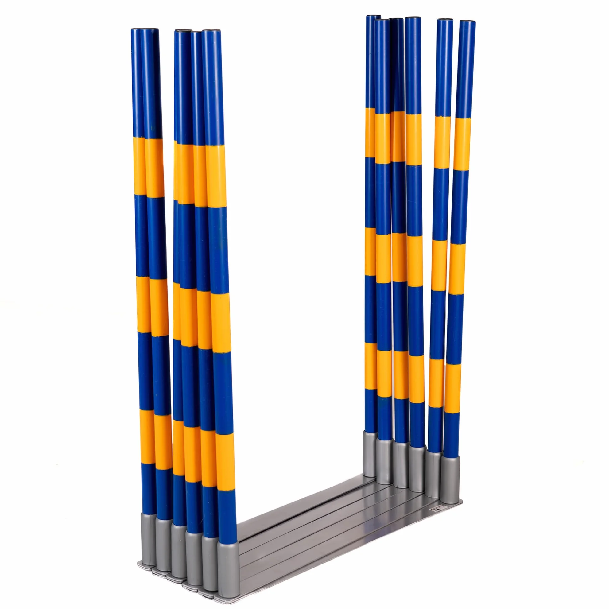 Agility Slalom originale Callieway ®, SLALOM A IMBUTO, slalom stretto, Agility Channel Weaves (conforme alla FCI)