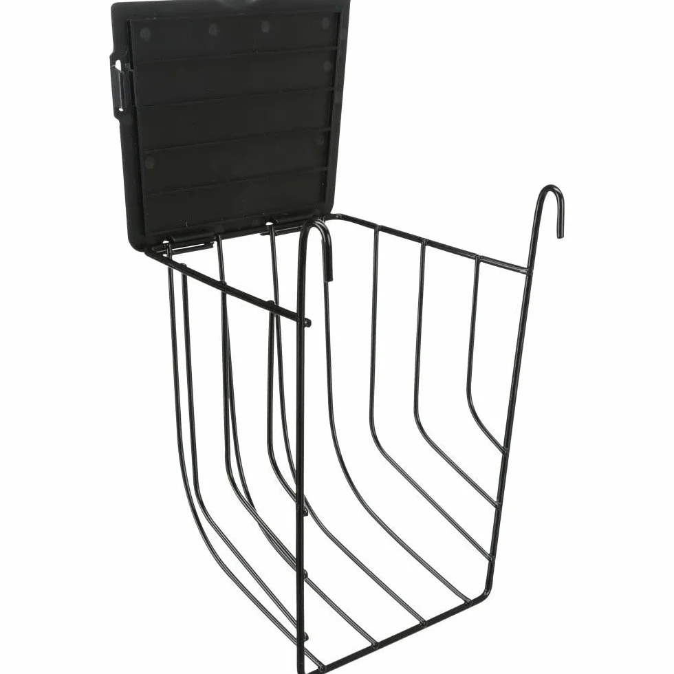 Portafieno sospeso, 13 × 18 × 12 cm, nero