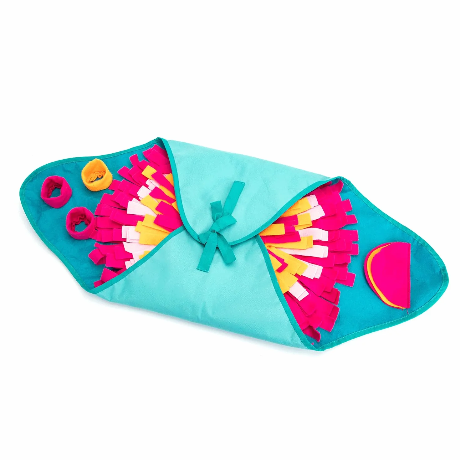 Nobleza - Sniffing Mat Tappetino Olfattivo Cane, Giochi Attivazione Mentale Cane, Tappeto Cani Giochi intelligenza, Tappetini Puzzle per Addestramento Cani Lavabile Interattivi, 70 * 70CM
