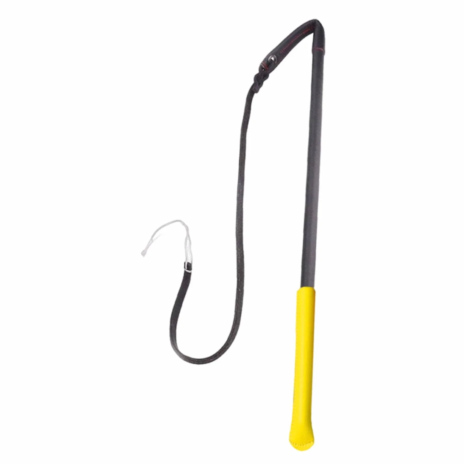Frusta per addestramento Cani, Frusta per obbedienza, Portatile Resistente all'Usura, per disciplina, Strumento di addestramento comportamentale, Nero Giallo