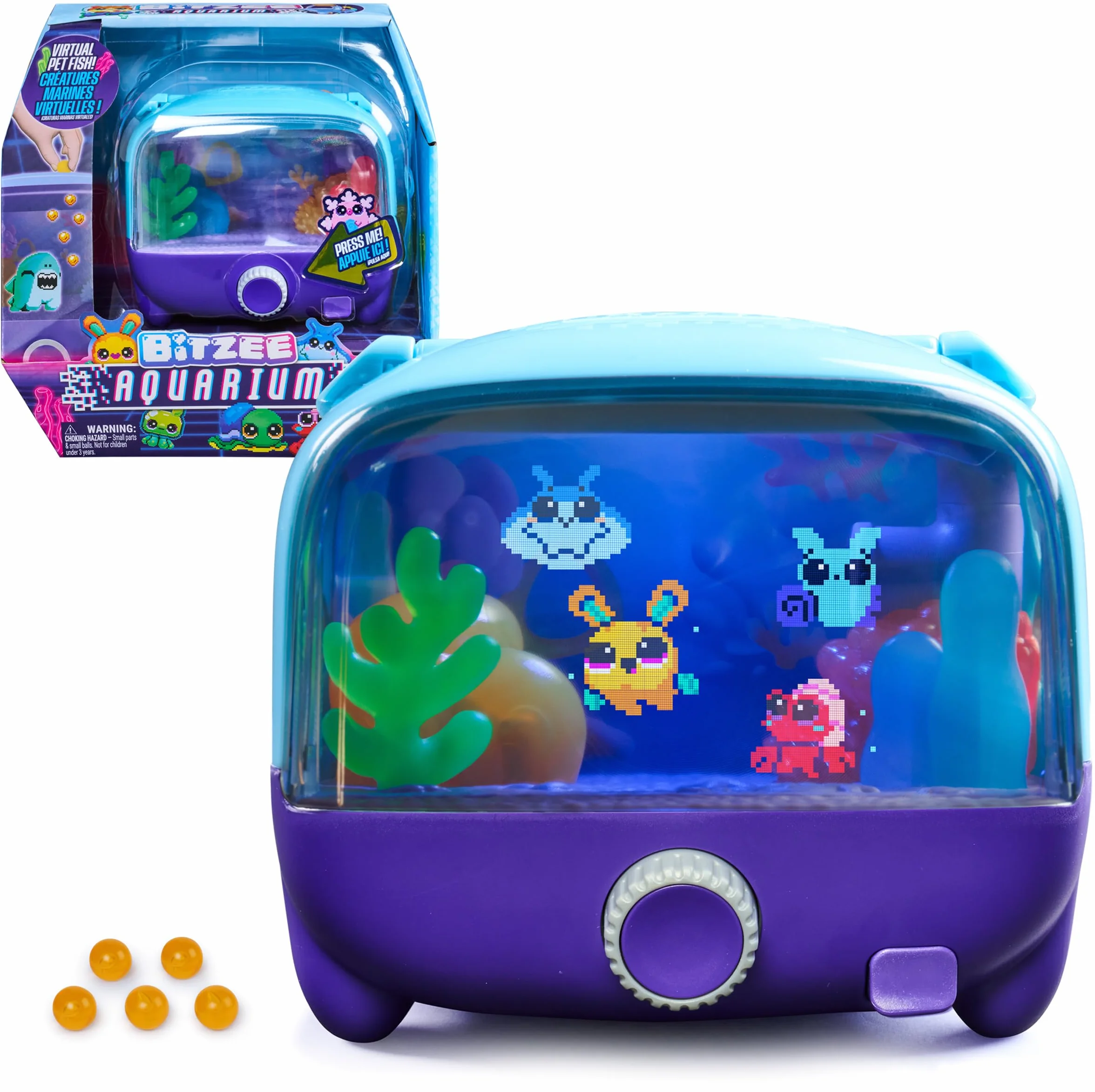 Bitzee Interactive Digital Toy Pet Interactive Aquarium