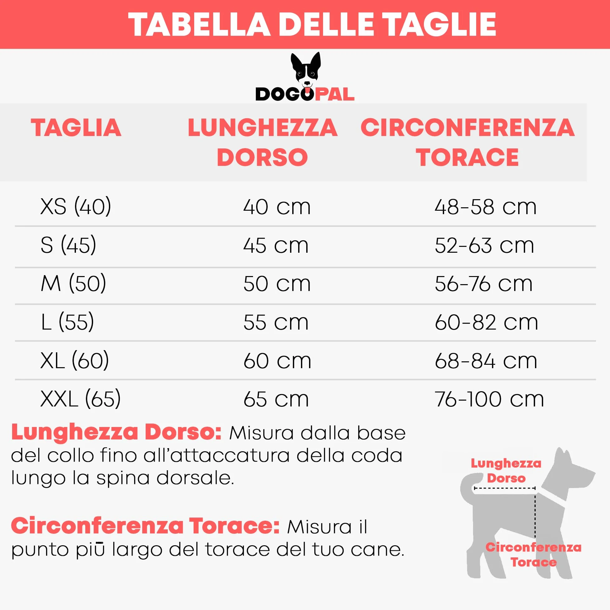 DOGOPAL Cappotto Cane Impermeabile - Giacca Antivento Riflettente con Fodera Calda, Cappottino Traspirante per Freddo Inverno, Adatto a Taglia Piccola, Media e Grande (40)