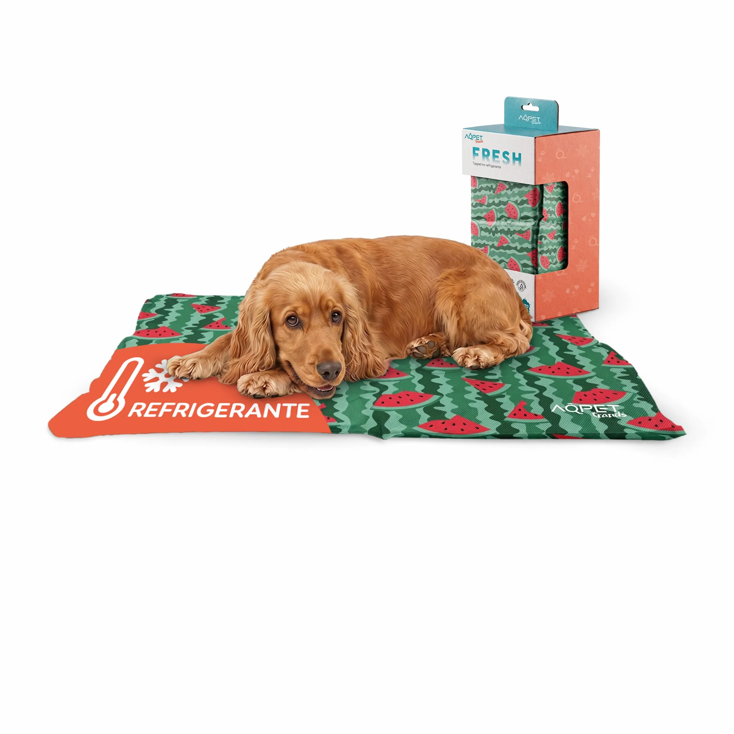 AQPET AqpetFriends Tappetino Refrigerante per Cane Gatto 90 x 50 cm