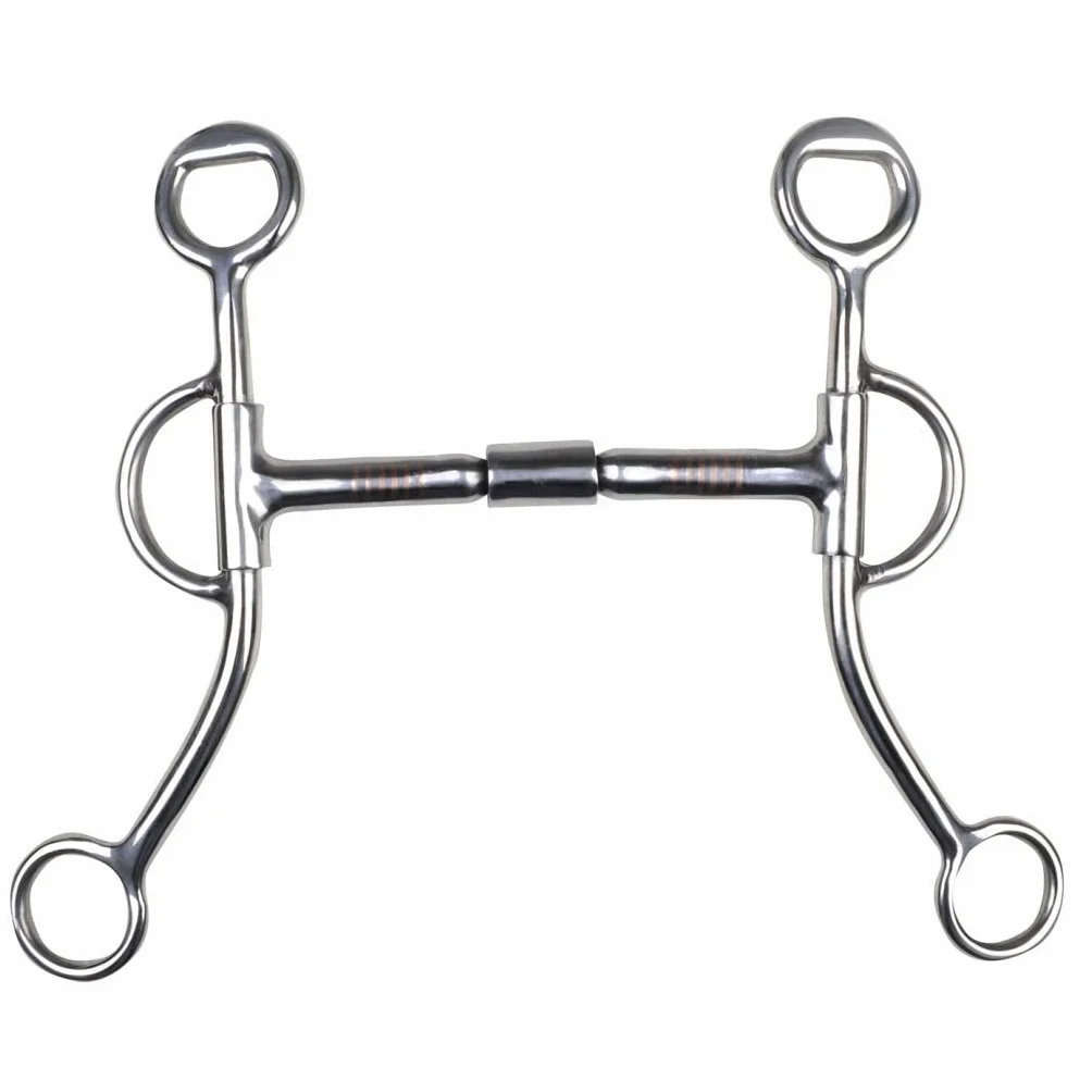 HKM 4000315452798 - Punta Snaffle con Shanks -Billy Allen-125 mm