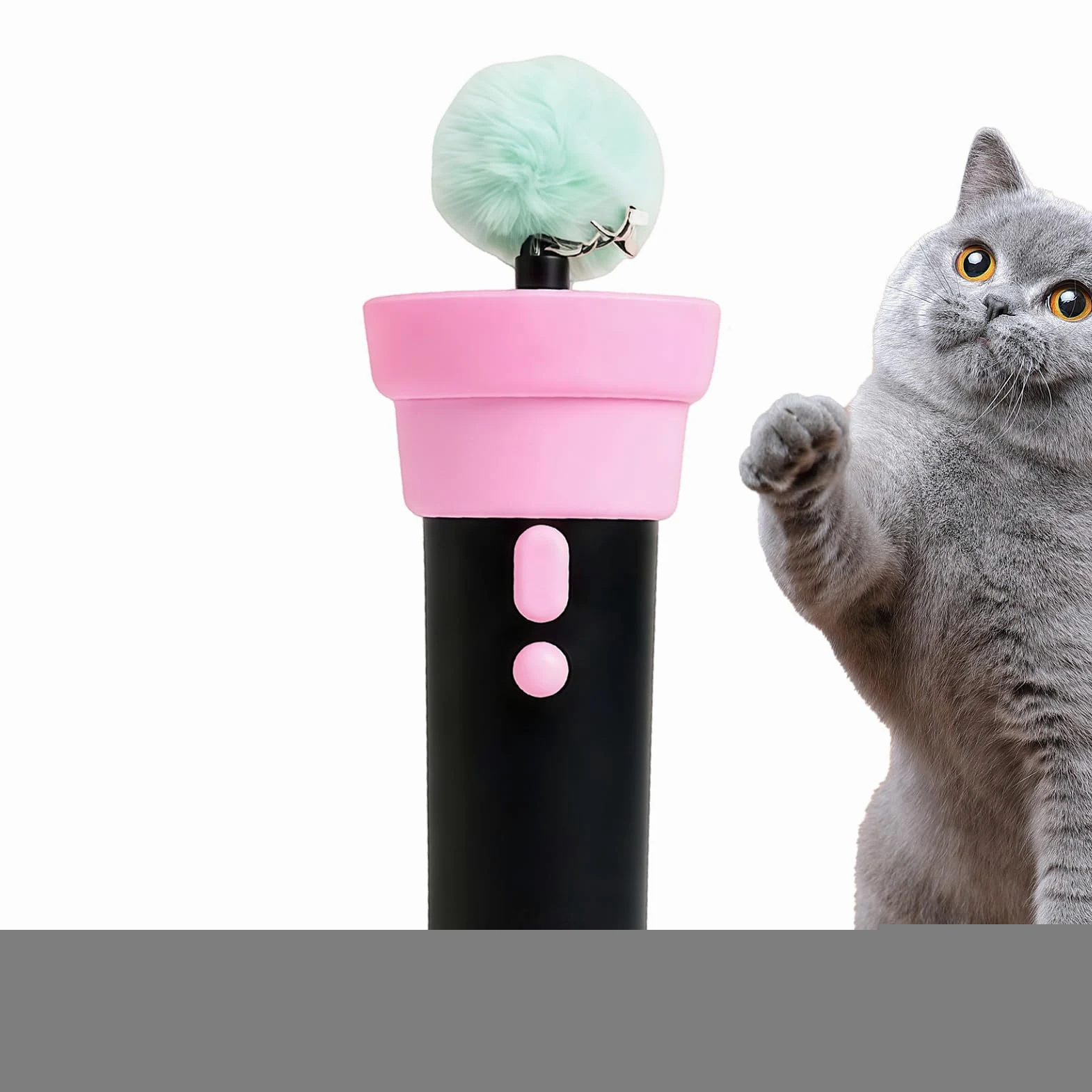Giocattolo Interattivo Gatti Giocattolo Elettrico Per Stimolare Gatti | da Interno per Per Alleviare la Noia, Esercizio in Casa, Intrattenimento Domestico e Allenamento