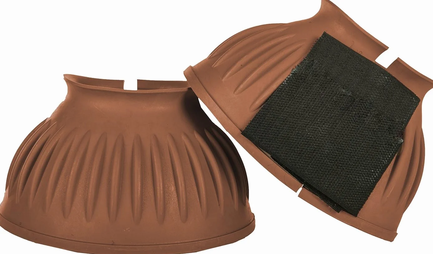 HKM 8605 Atlanta Campane in Gomma per Saltare Marrone Scuro Taglia S