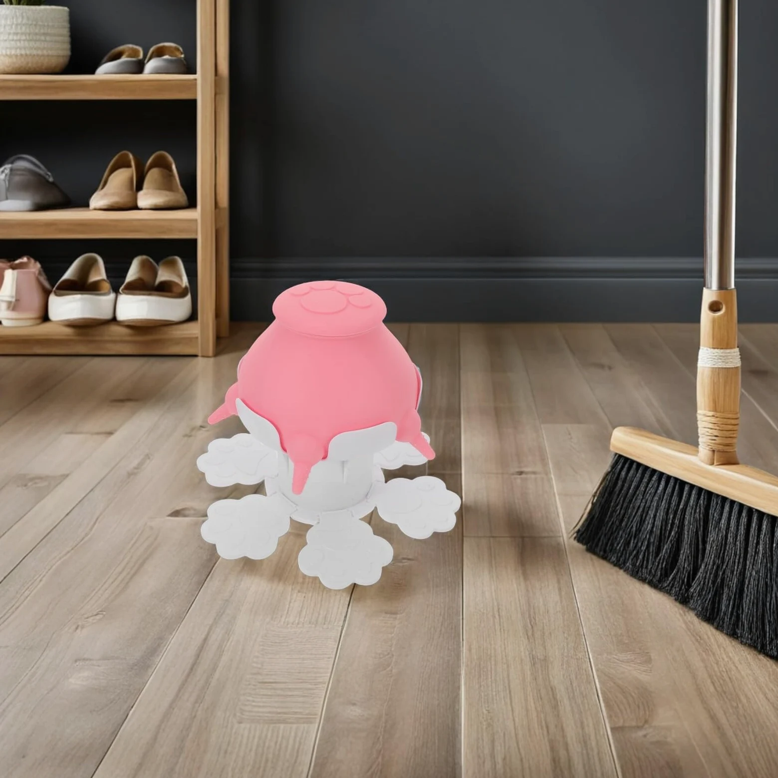 TOYANDONA Biberon per Gattini e Cuccioli Regolabile in Altezza Alimentazione Naturale in Silicone Leggero Set per Allattamento e Abbeveraggio Multiplo per Animali Domestici Giovani