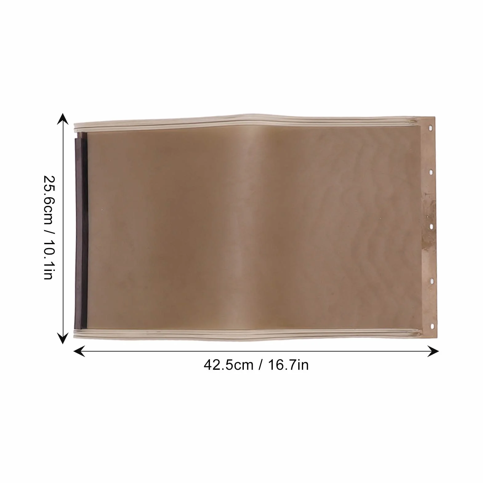 Flap per porta per cani in TPU resistente agli urti, ricambio per porte per animali in alluminio e plastica, cornice flessibile per porte per animali adatta al freddo con (l)
