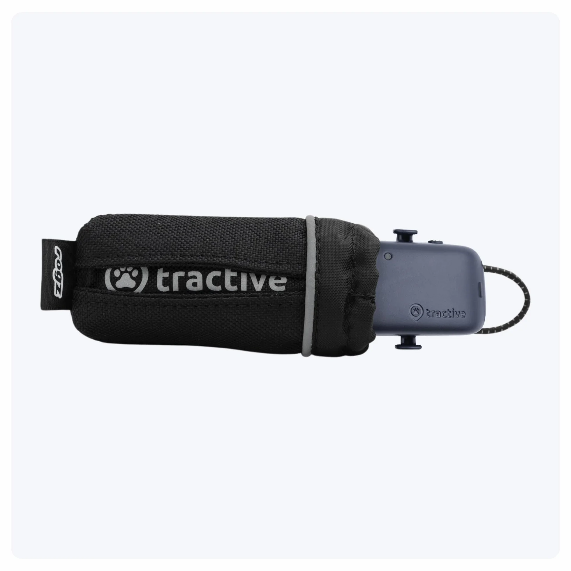Tractive - Astuccio GPS per Cani. Fissa Il GPS al Collare del Tuo Cane nella Massima Sicurezza (Fasce di Velcro Incluse)