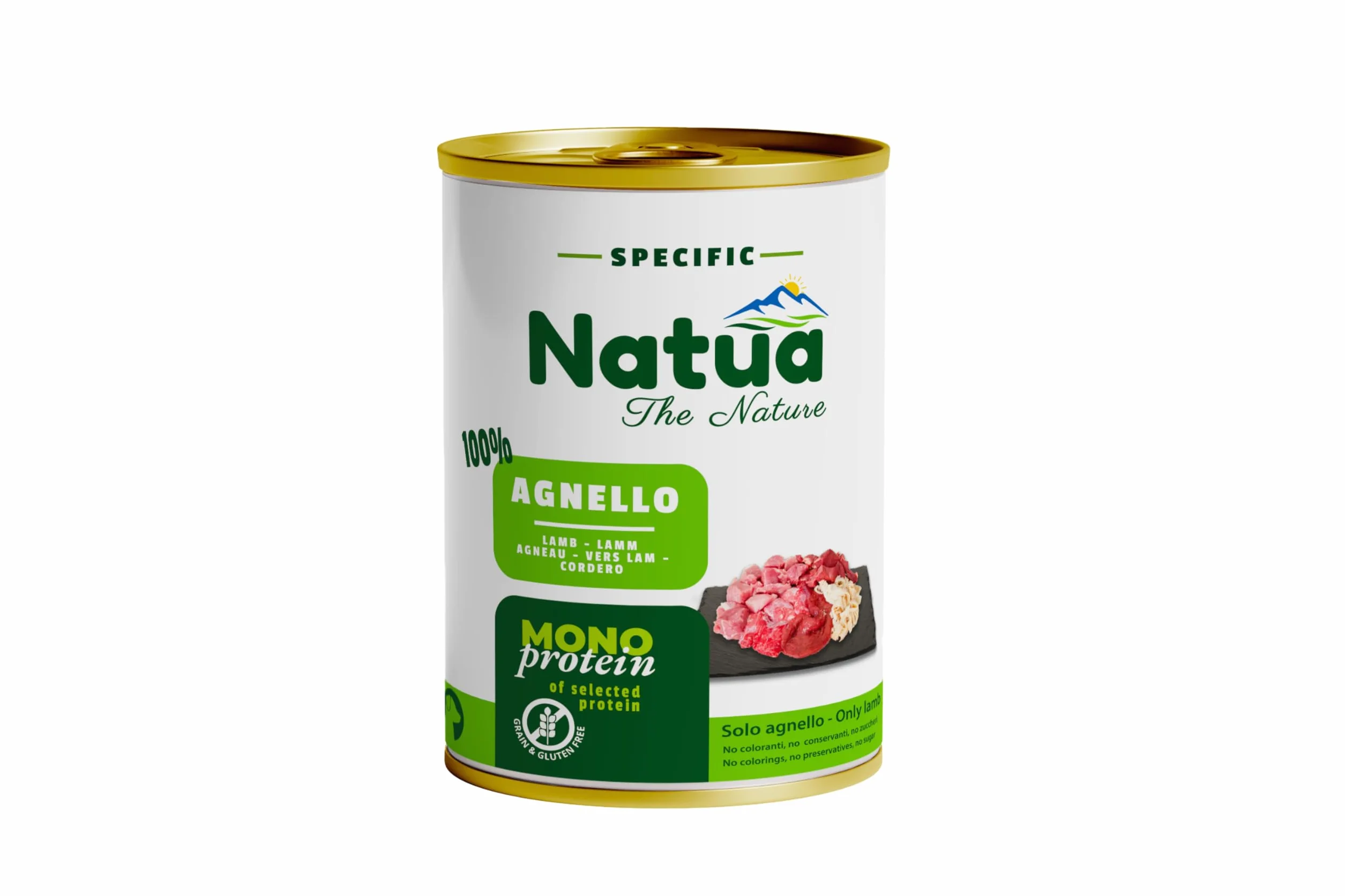 Natua spe. Dog agnello 6x400 gr