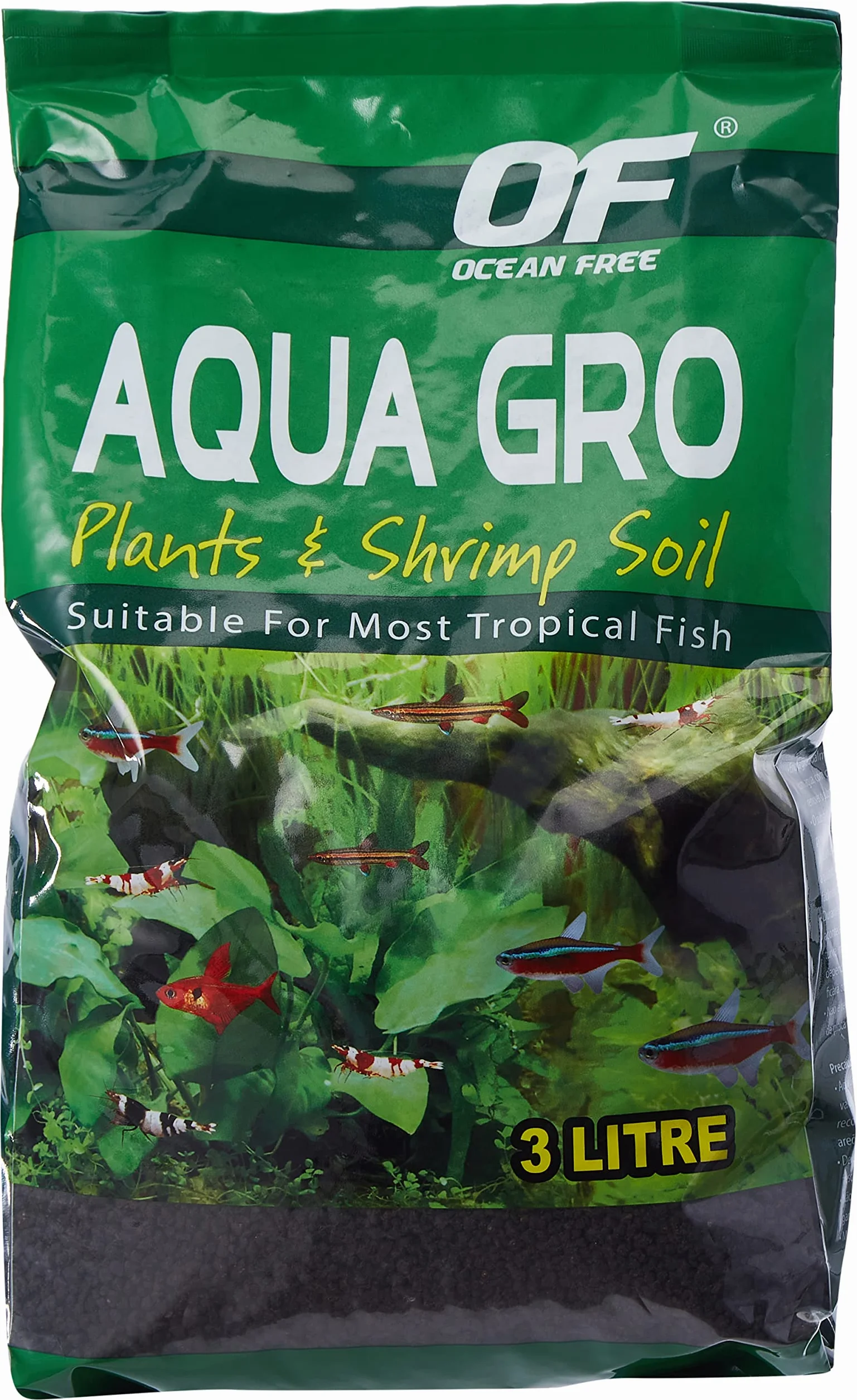 Ocean Free Substrato di ghiaia per piante Aqua Gro PM219