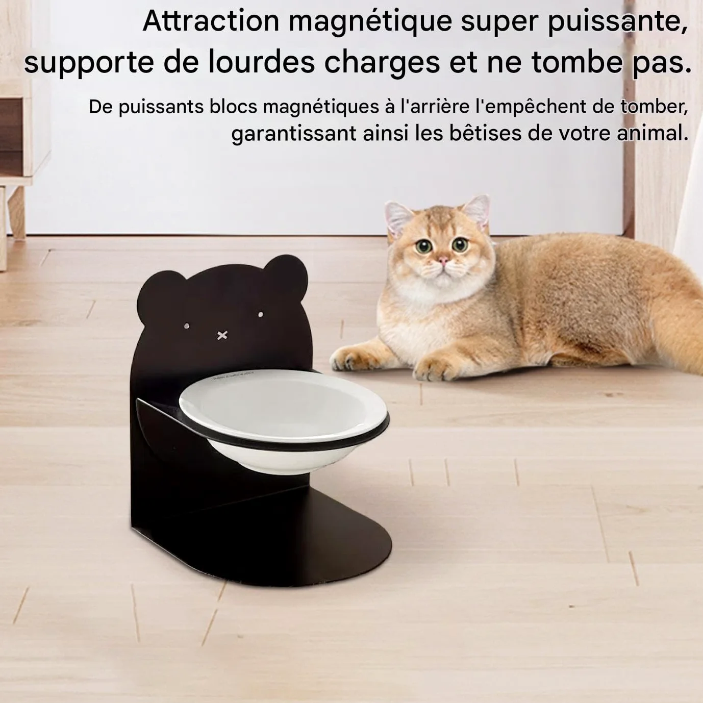 Alimentare per Gatti - Alimentazione Lenta per Alimenti Animali | Mangiatoia Pasti per Piccoli Medii Grandi Razze Soggiorno Camera