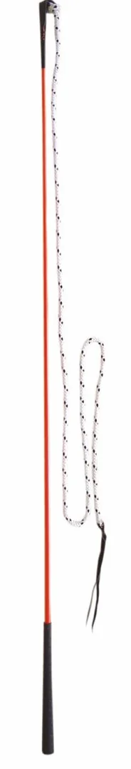 Cavalli contatto Stock con corda per fondo lavoro | Chiavetta da equitazione | Carrot Stick | Fondo lavoro stick