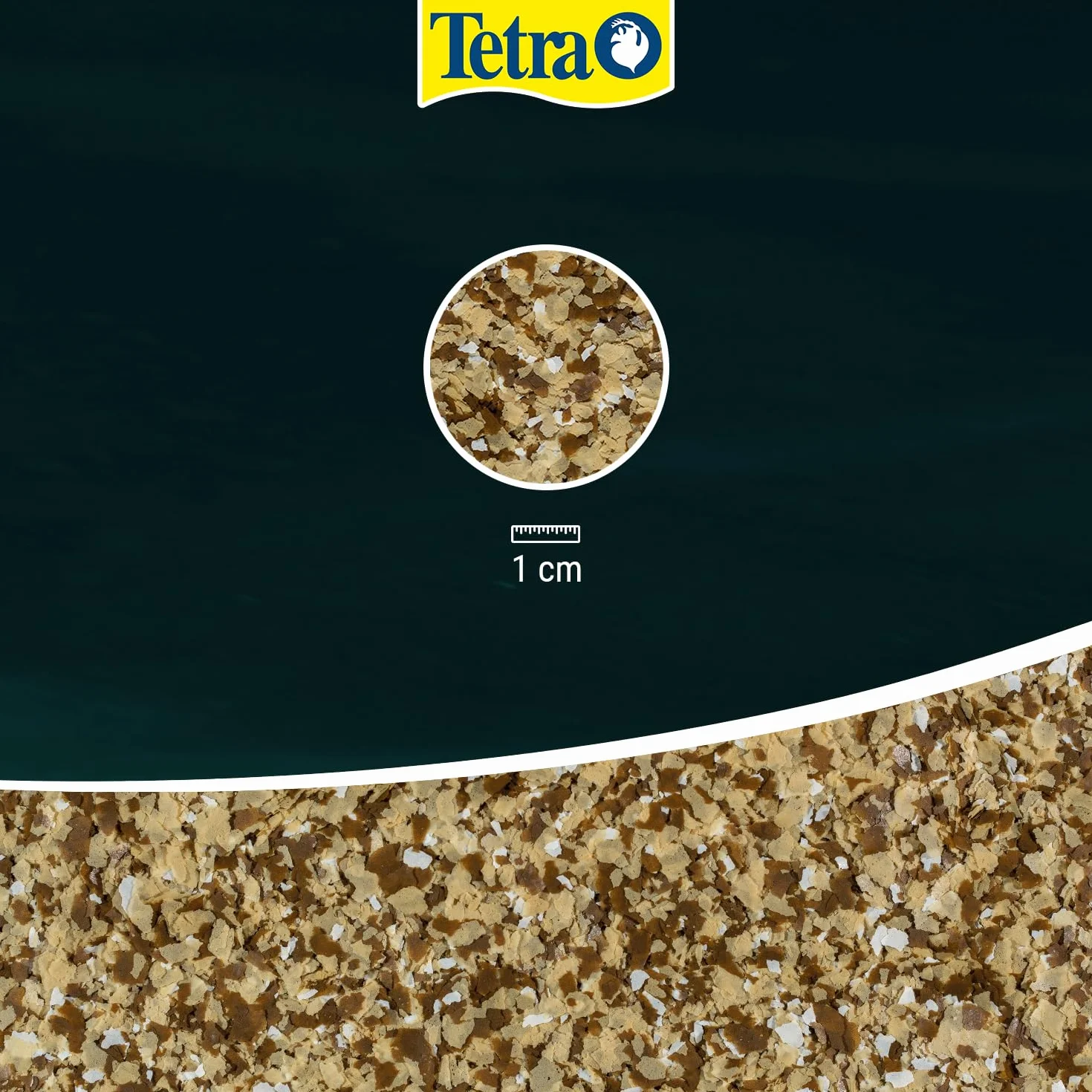 Tetra Pond Flakes 1 L Mangime per Pesci in Fiocchi, Ottimale per Pesci Giovani e di Piccole Dimensioni del Laghetto da Giardino