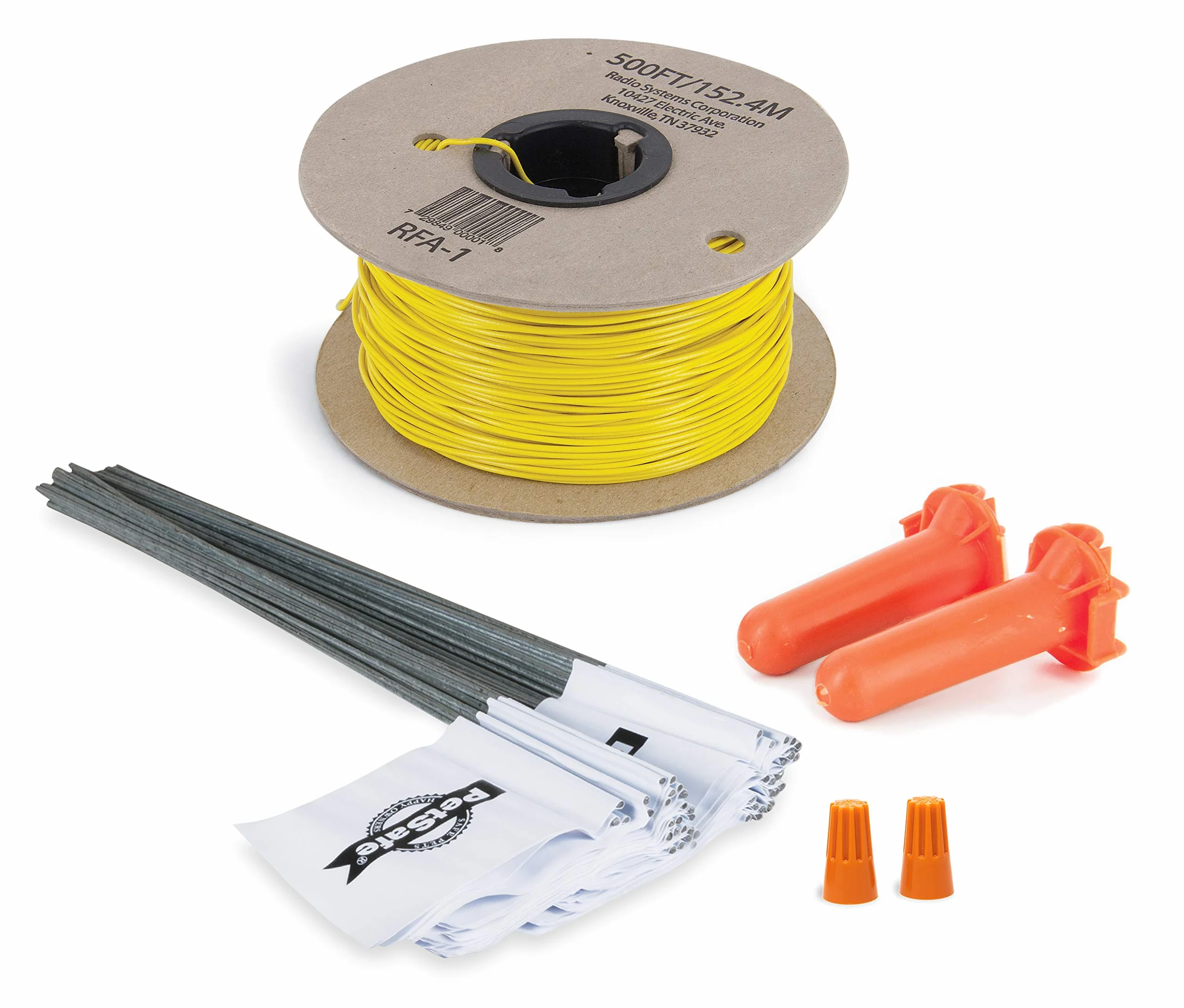 PetSafe - Filo di Ricambio per Recinto Interrato con Bandiere di Segnalazione, 152 m di Cavo Intrecciato e Kit di Giunzione