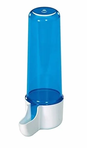 Pezzi 80 Abbeveratoio beverino per Uccelli canarini CC.110 Colore Blu Azzurro antialghe Art.128