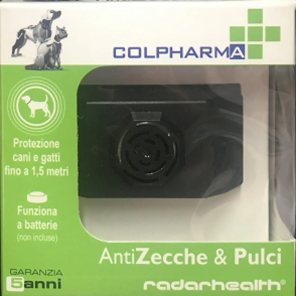 Colpharma Antizecche Antipulci per Cani e Gatti a Ultrasuoni