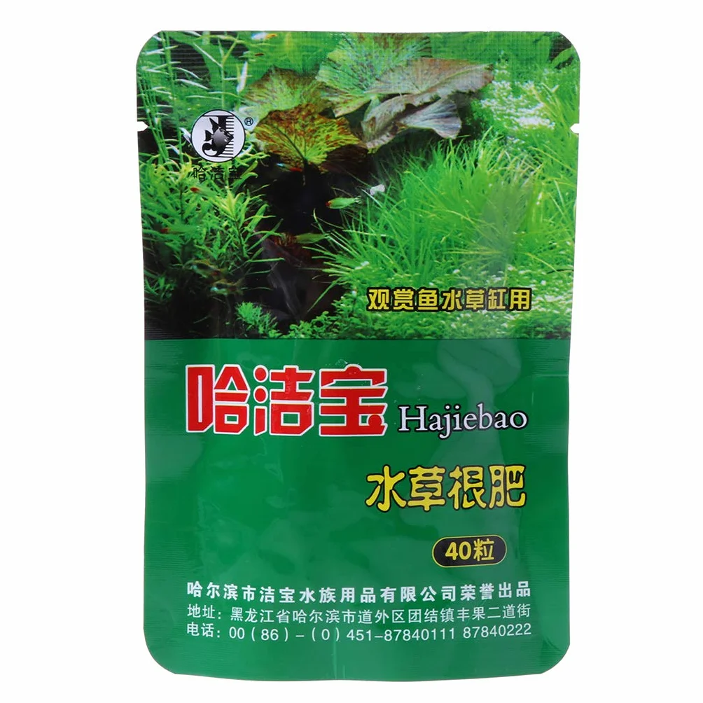 Acquario Piante vive Fertilizzante Radice Tabs Qtà 40 Capsule Migliori per Pesci per Acquario Piante Acquatiche Indoor Outdoor Green Plan Riscaldatore Acquario Termometro Luce Decorazioni Acquario
