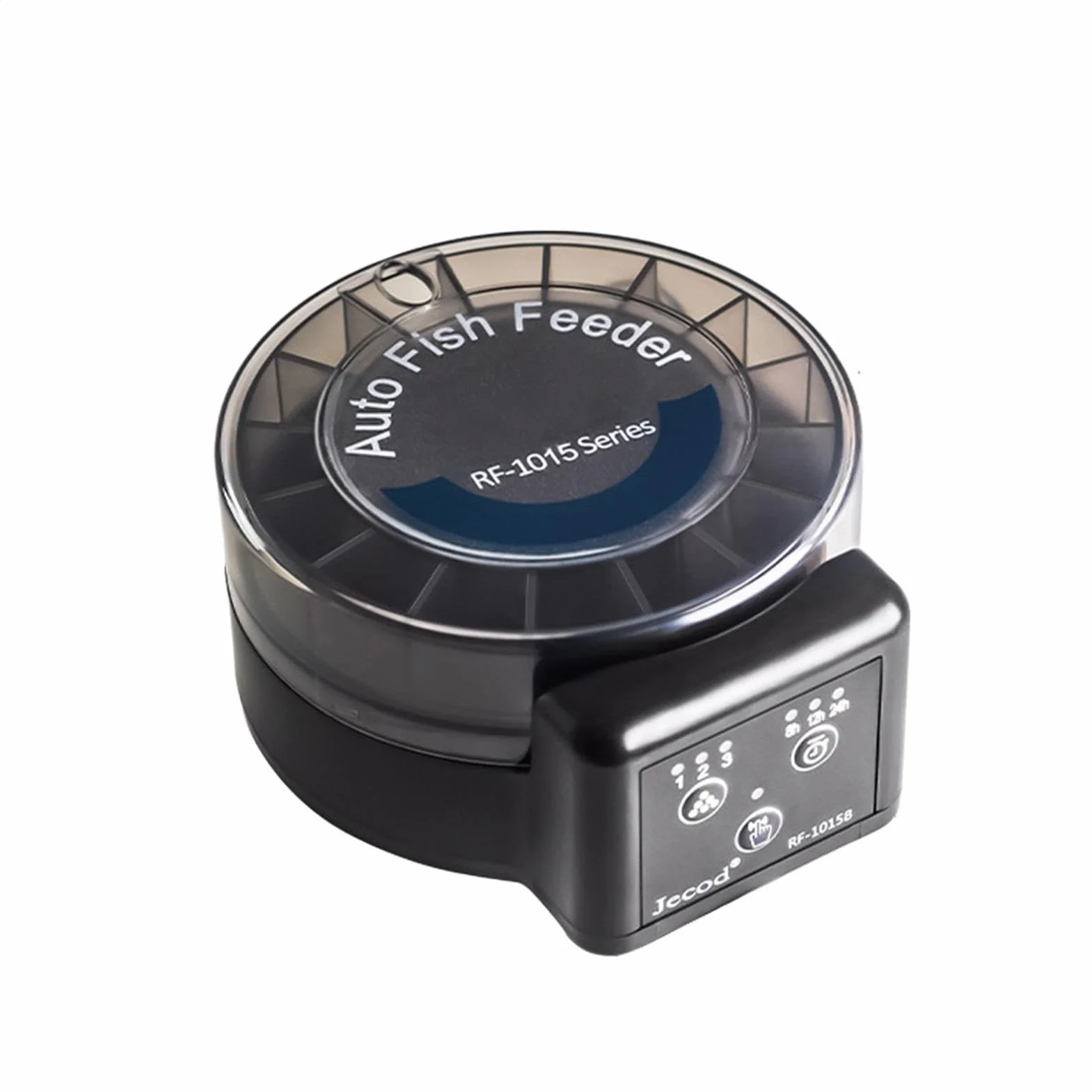 Mangiatoia automatica per acquari 105 ml ermetica protezione umidità contenitore sigillato controllo porzioni