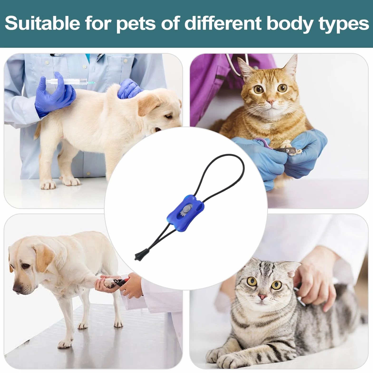 Kit o Emostatico per Gatti | Soccorso Emorragie e Emostatici - Controllo Sanguinamento Istantaneo Portatili Pronto Soccorso per Ferite Domestiche Viaggio Veterinario Cani Gatti