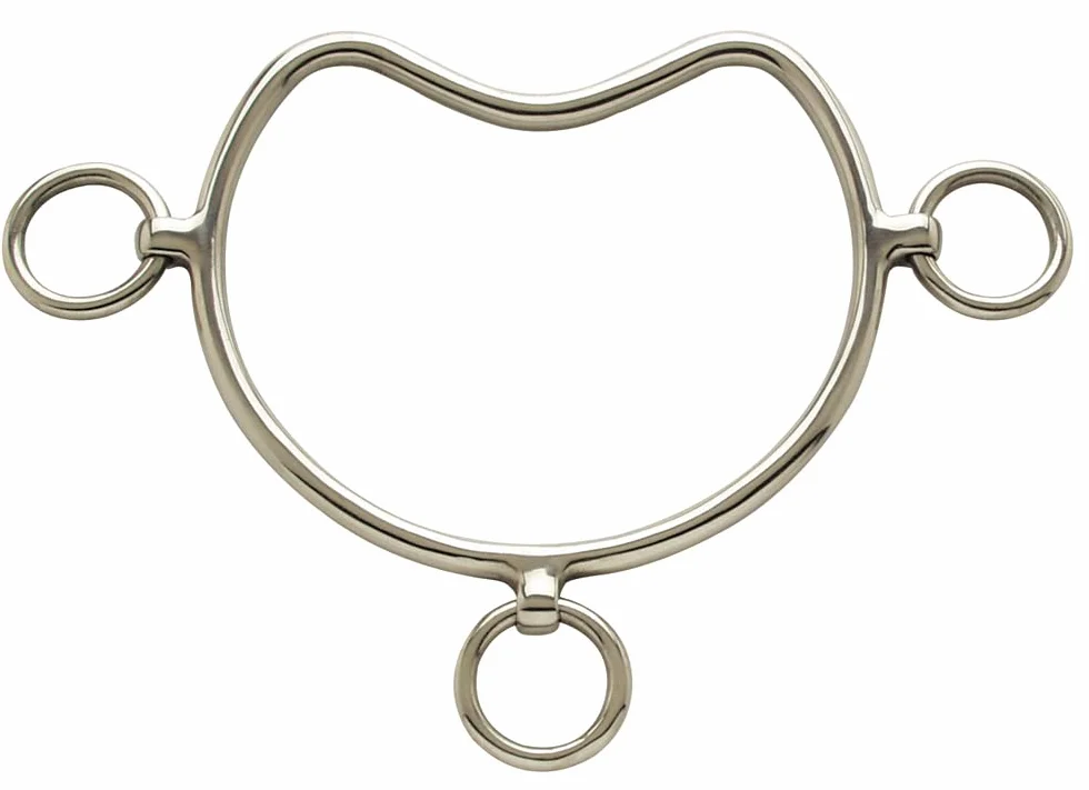 Pfiff 006013-01-1 - Morsetto anticigolio Chifney anticigolio, Colore: Argento