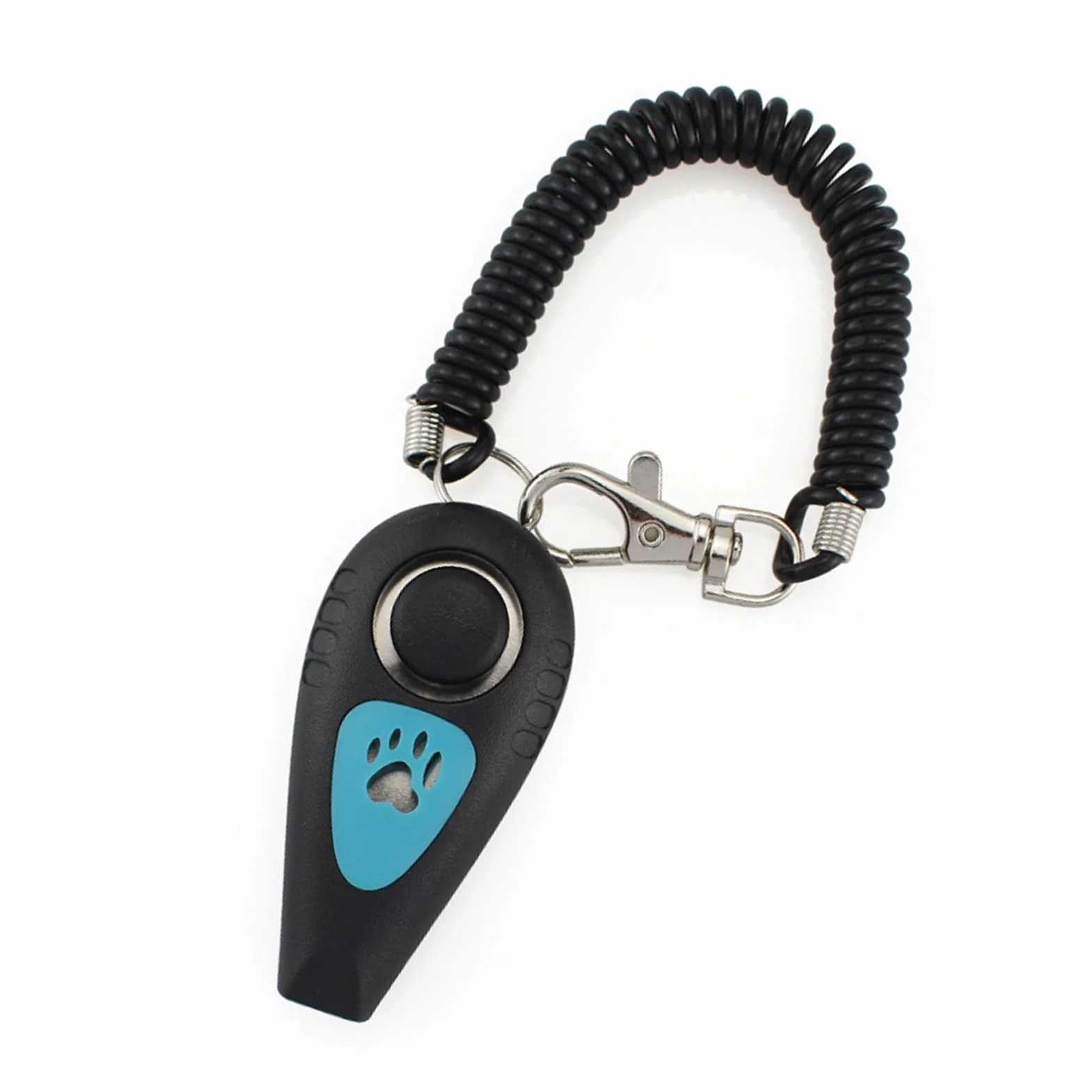 Clicker per cani – Clicker per addestramento animali domestici | cinturino da polso resistente | aiuto comportamentale con cinturino da polso | dispositivo di richiamo silenzioso | strumenti di