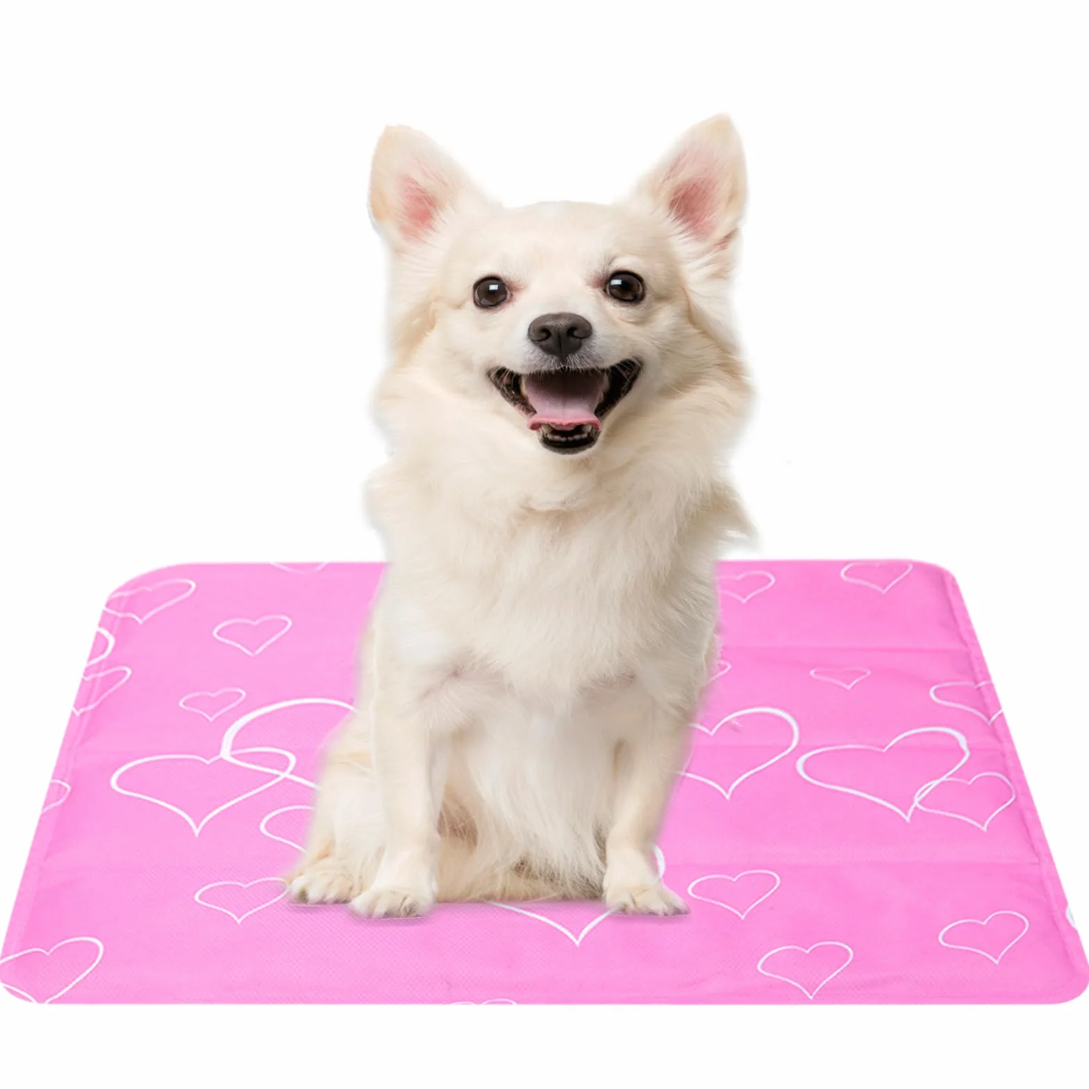 Tappetino refrigerante per cani e gatti, con gel atossico, per cani, in gel freddo, per casse, cucce, viaggi e casa (40 x 50 cm)