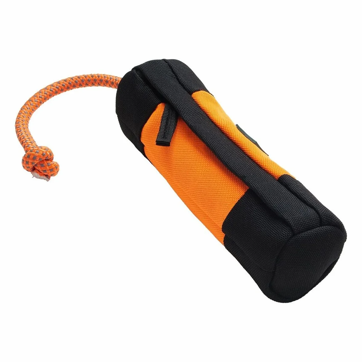 HUNTER Trainer Snack Dummy con corda di lancio, 37 cm, arancione/nero